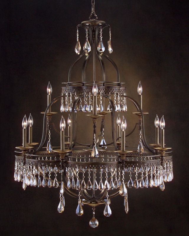John Richard 12 Light Chandelier AJC8684